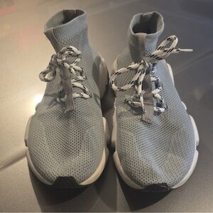 Balenciaga Gray High-Top Sneakers